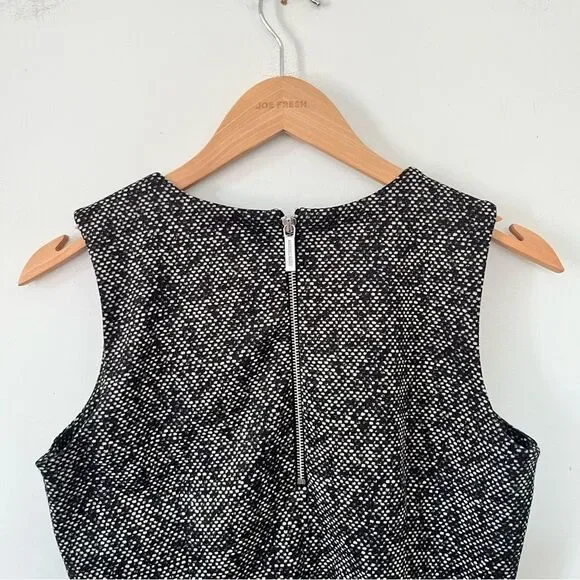 MICHAEL Michael Kors Black and White Sleeveless Blouse - Picture 7 of 10